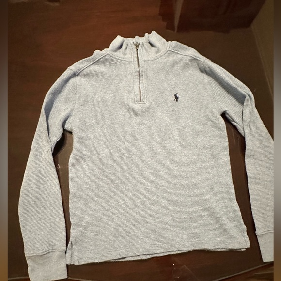 Set of 2a Polo by Ralph Lauren, waffle knit long sleeves - Picture 3 of 3